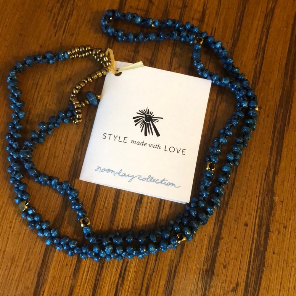 Noonday Collection Paper Bead Necklace